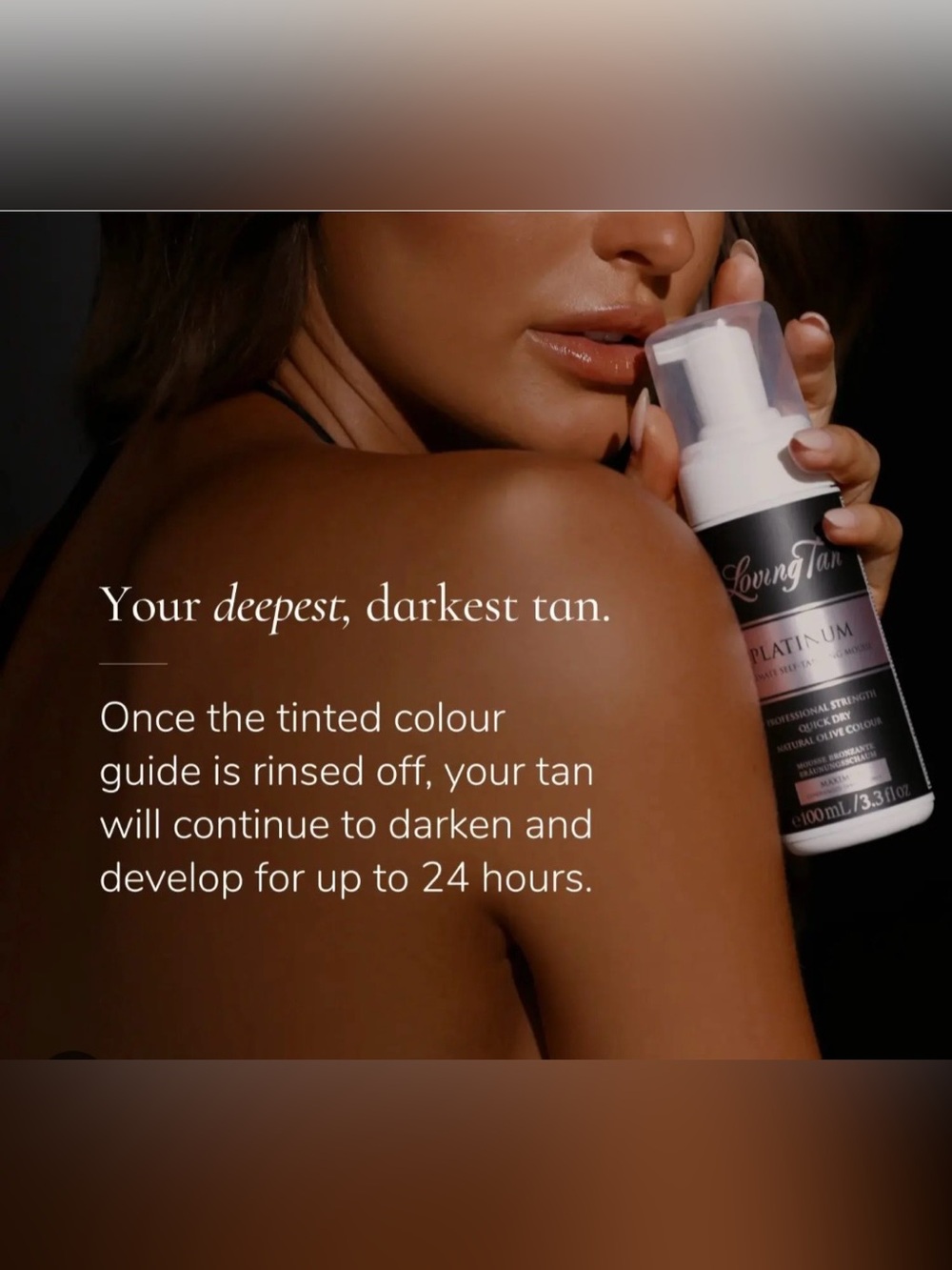 Loving Tan NWT Deluxe Platinum 8HR Self-Tanning Mousse 100ml Sealed